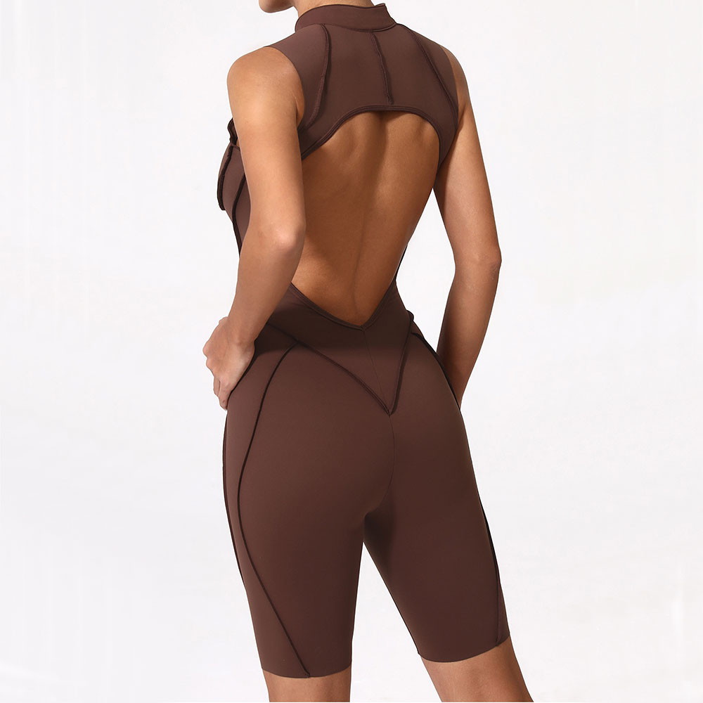 Zipper Jumpsuit Women's Fitnes - Yoga Overall Fitness review and price
