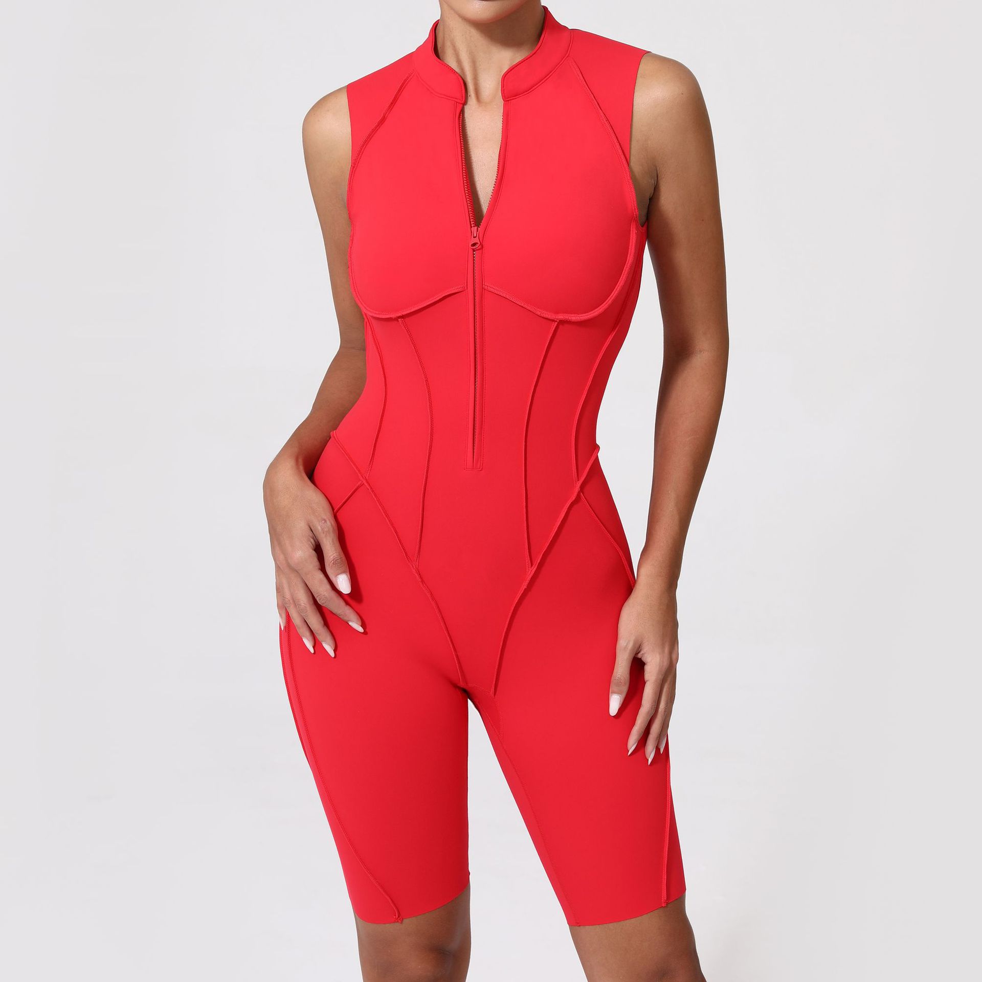 Zipper Jumpsuit Women's Fitnes - Yoga Overall Fitness review and price