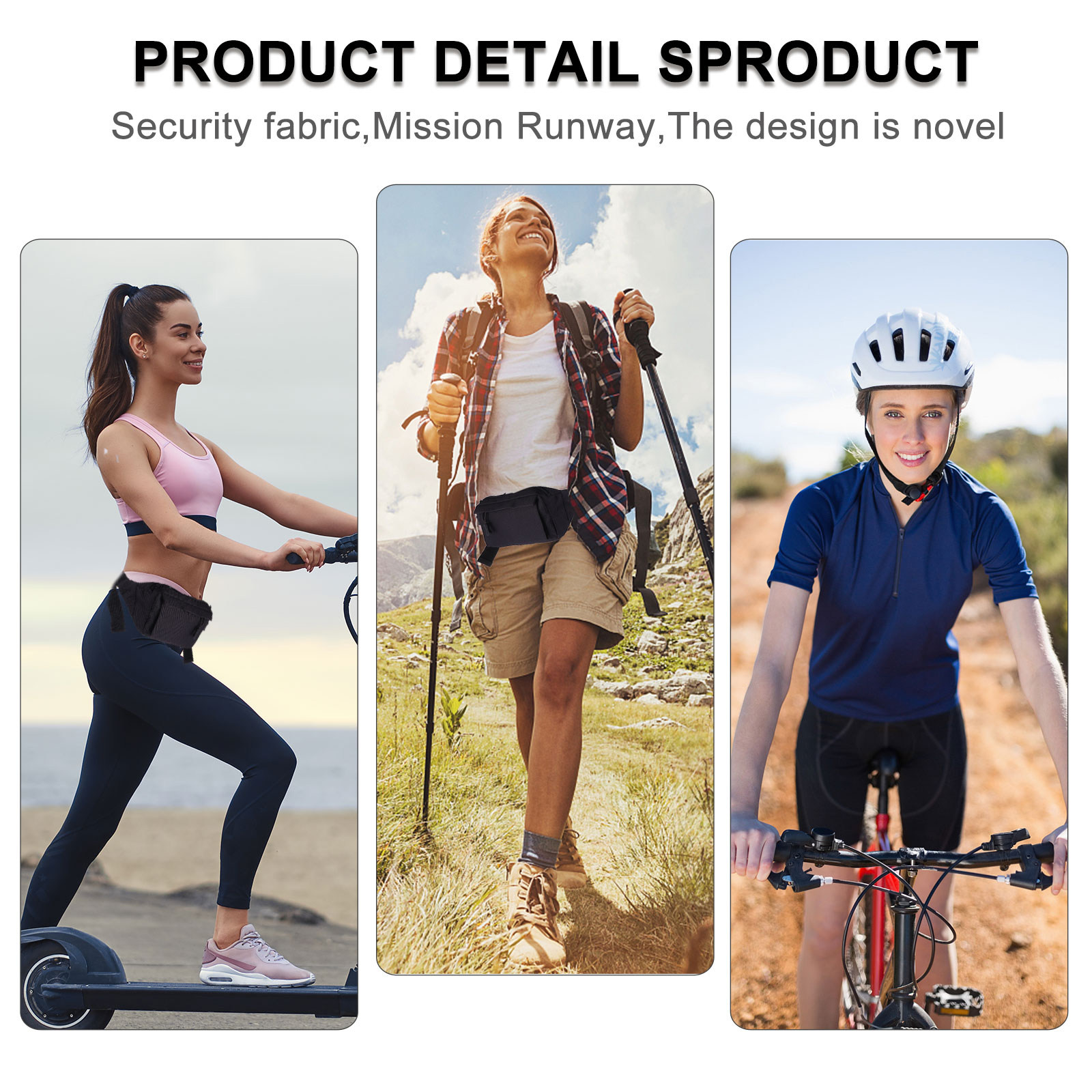4Pcs Microphone Belt Pouches D - Yoga Fitness Instructor review and price