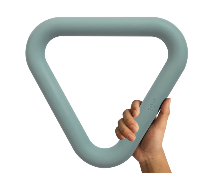Triangle Iron Ring Yoga Weight - Yoga Fitness Ring review and price