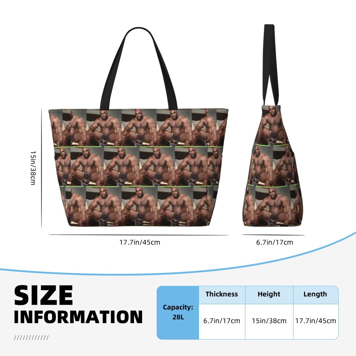 Big Dick Black Guy Meme Barry  - Yoga Fitness Tote review and price