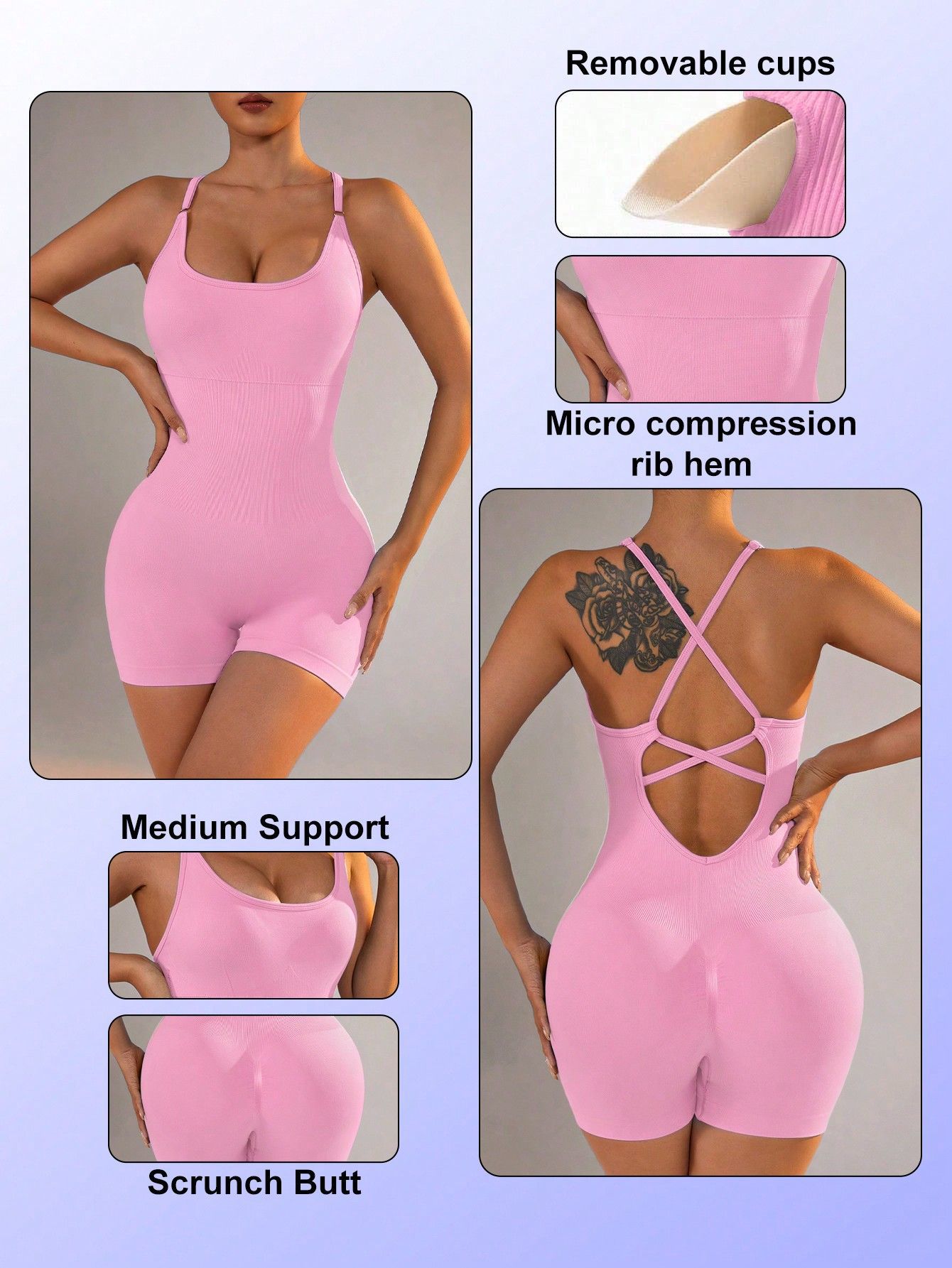 15 Color One Piece Jumpsuit Sh - Yoga Overall Fitness review and price