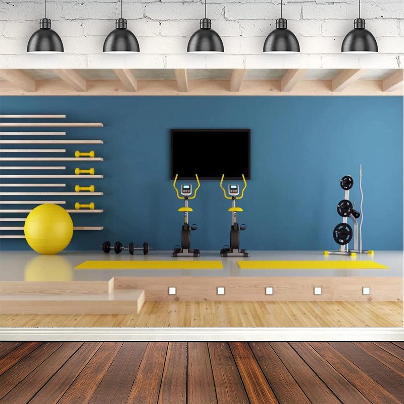 Photography Backdrop Home Gym  - Yoga Fitness Online review and price