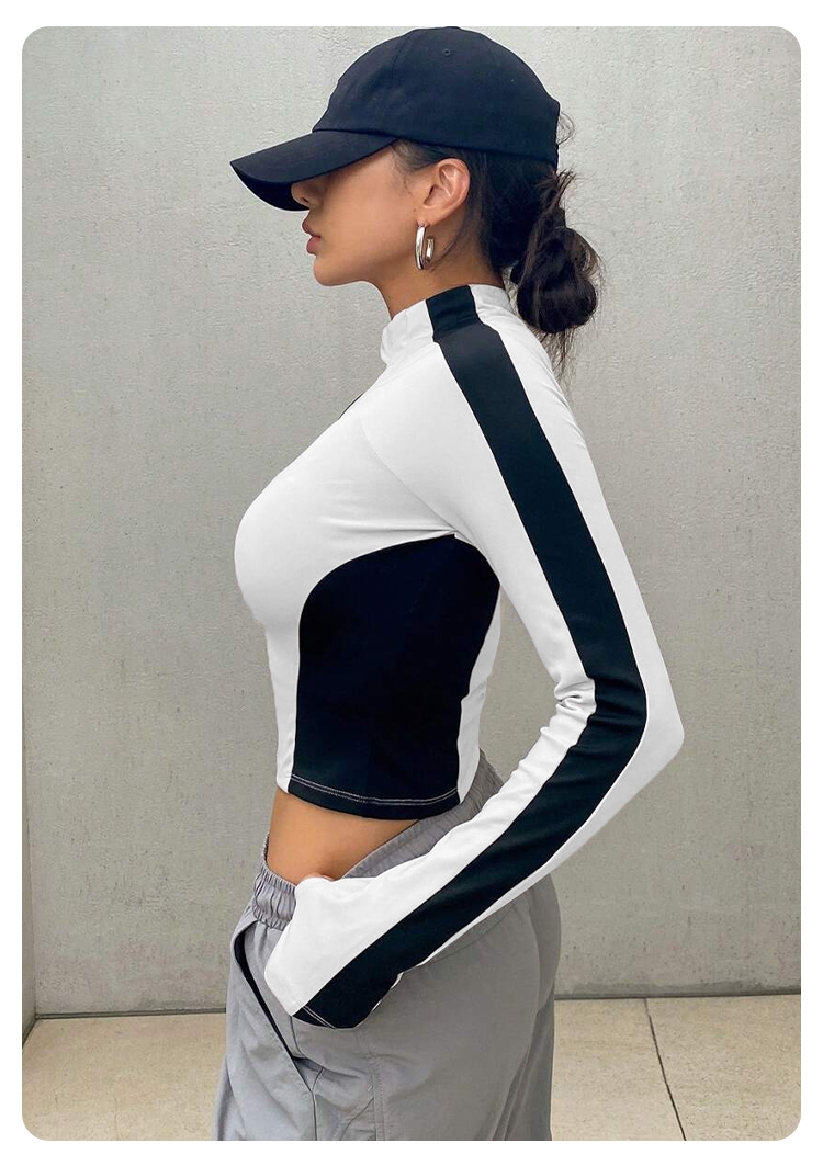 Yoga Clothes Stand Up Collar J - Yoga Fitness Usa review and price