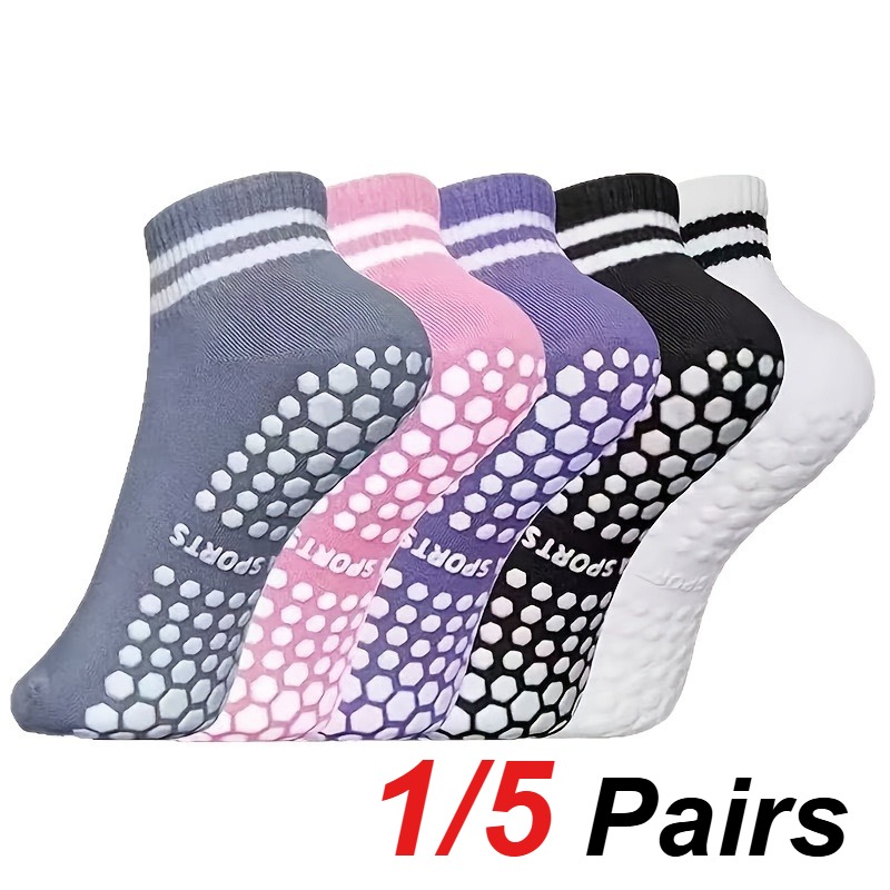 1/5 Pair Women's Silicone Anti - Yoga Fitness Usa review and price