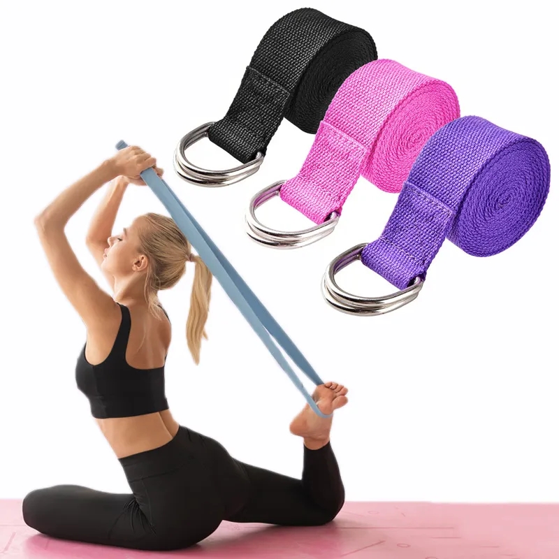 183*3.8cm Yoga Strap Cotton Ex - Yoga Fitness Ring review and price