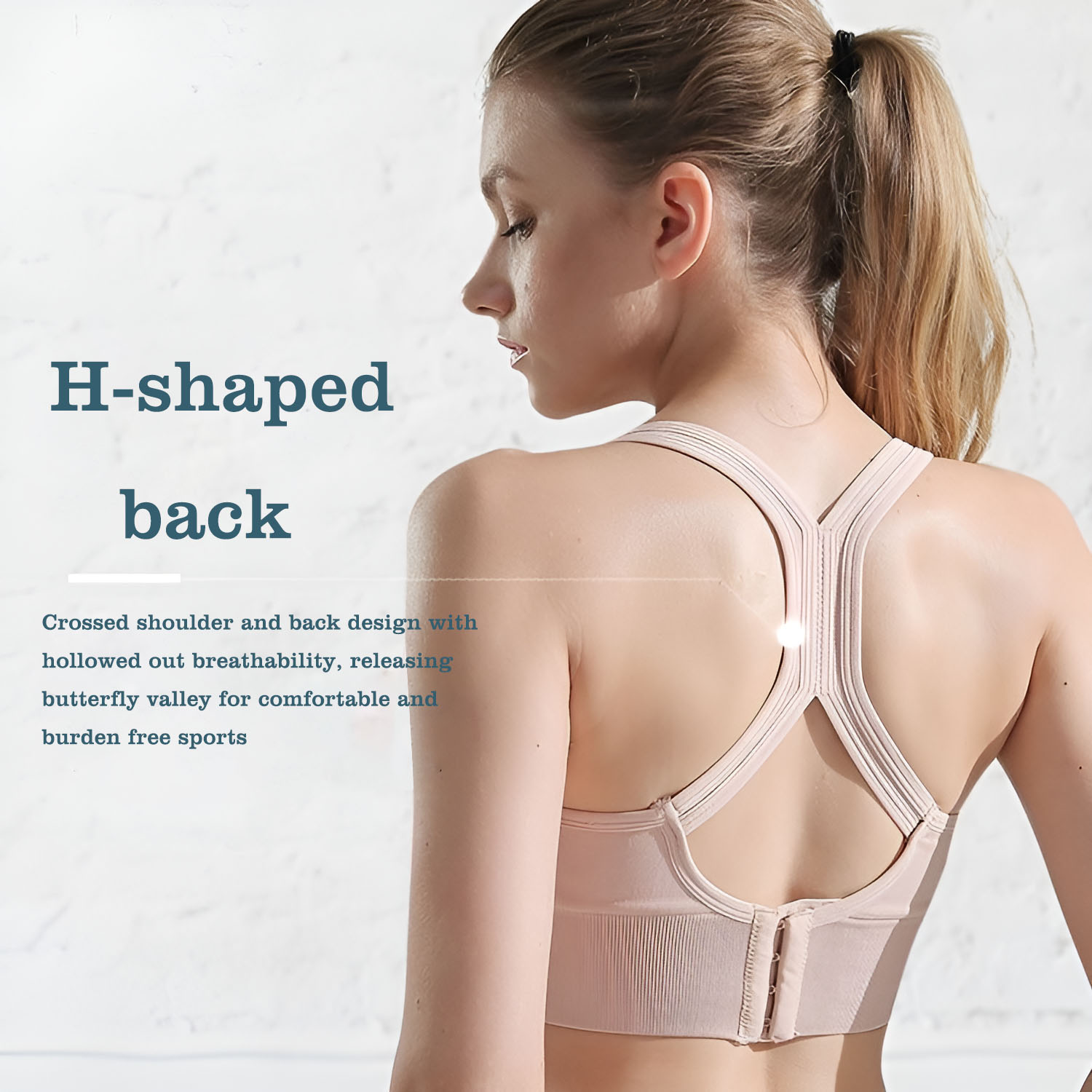 Women's Cross Back Sports Bra  - Yoga Fitness Ring review and price