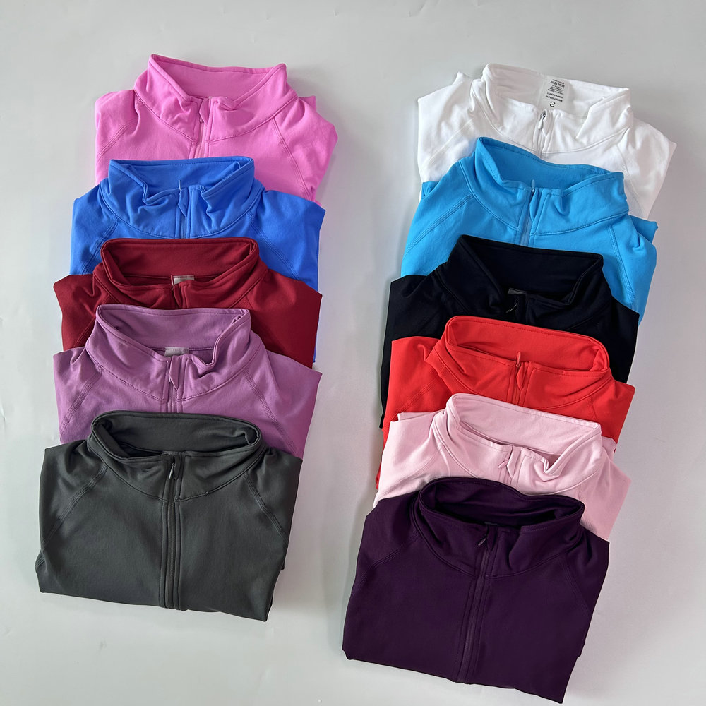 No Logo Yoga Jacket With Half  - Yoga Fitness Usa review and price